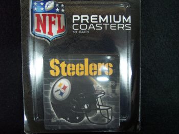 N/A Pittsburgh Steelers 10 Pack Coasters - Pittsburgh Steelers 10 Pack Coasters  .com